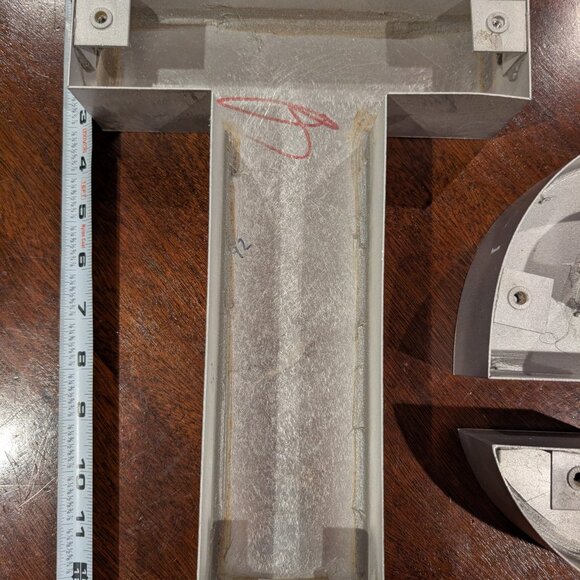 🧱 Industrial Metal Sign Letters – “Tech” – Sell as Set or Individually - Picture 4 of 11